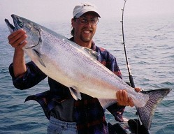 Lake Huron Charter Fishing with Emma J Fishing Charters near Cheboyban and Mackinaw City Michigan